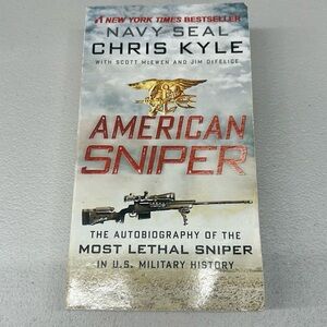 American Sniper Navy Seal Chris Kyle Military softcover Book